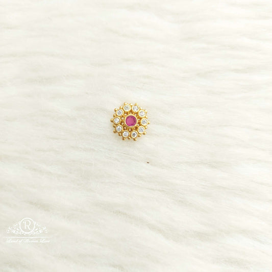 nose pin silver nose pins-sa506 92.5 silver ramala jewelry / ramala collections