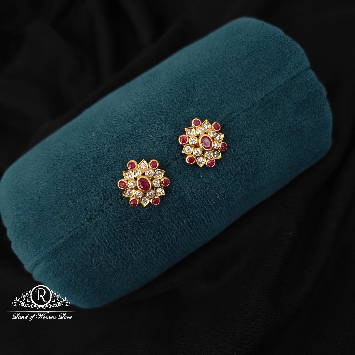 earrings 92.5 silver cz-'s earrings cz 92.5 silver ramala jewelry / ramala collections