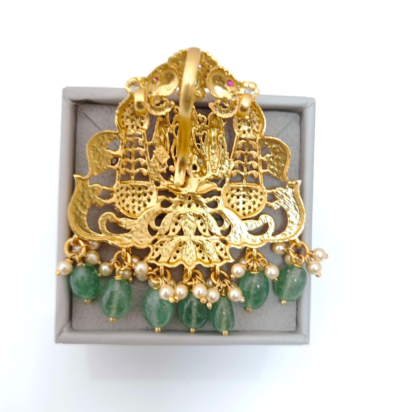 Silver Ramparivar pendant Designs-RCM698