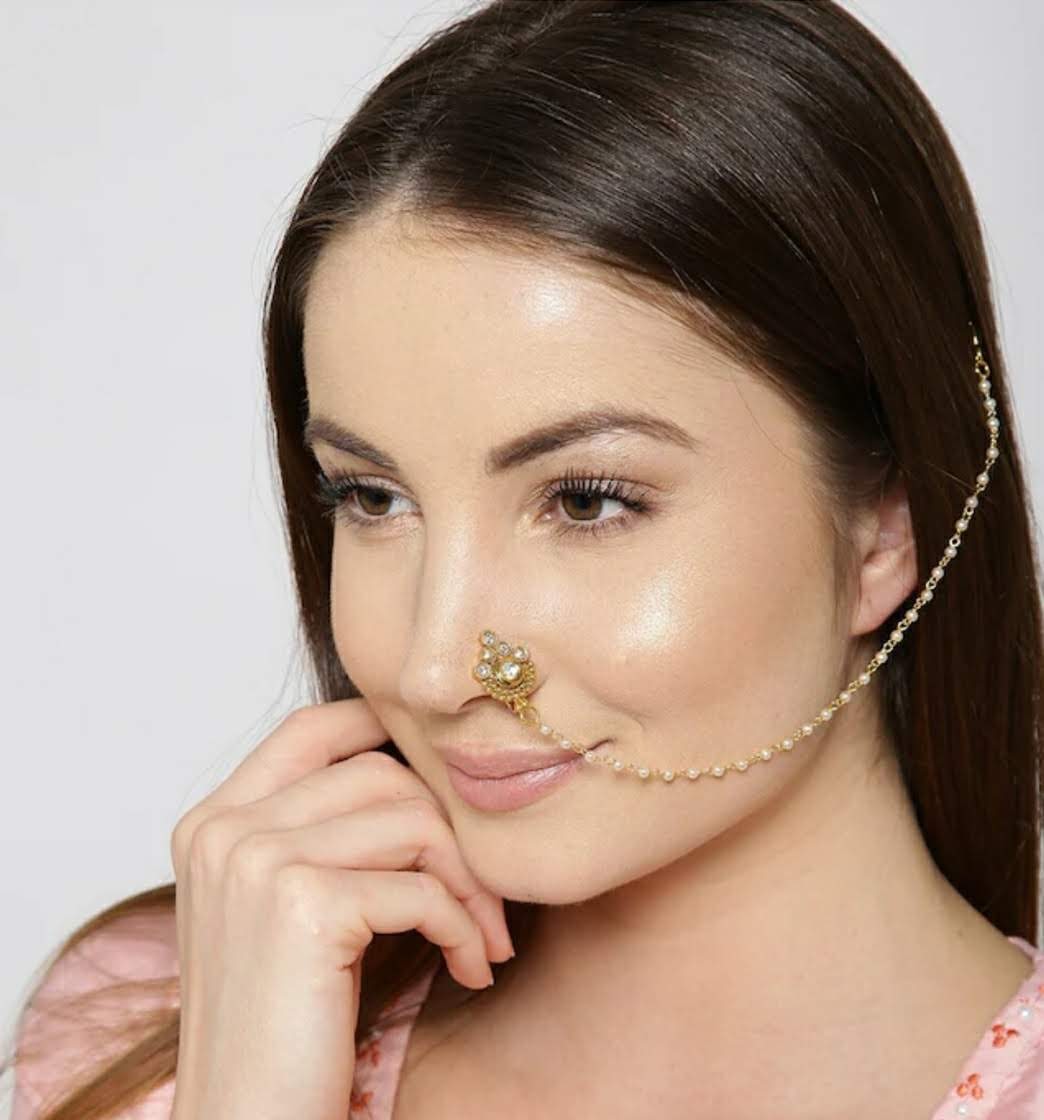 Silver Bracelet&Nosechain DesignsRN-55