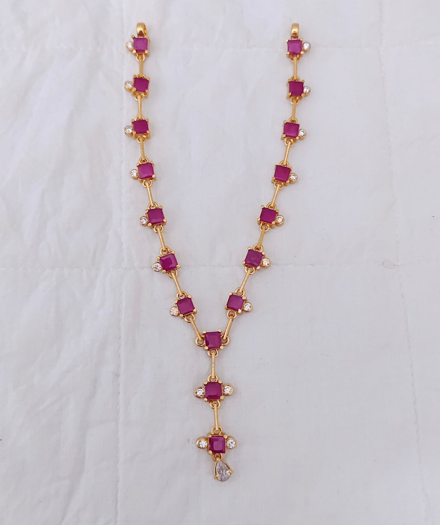 Silver gold polish necklace designs -RCA091