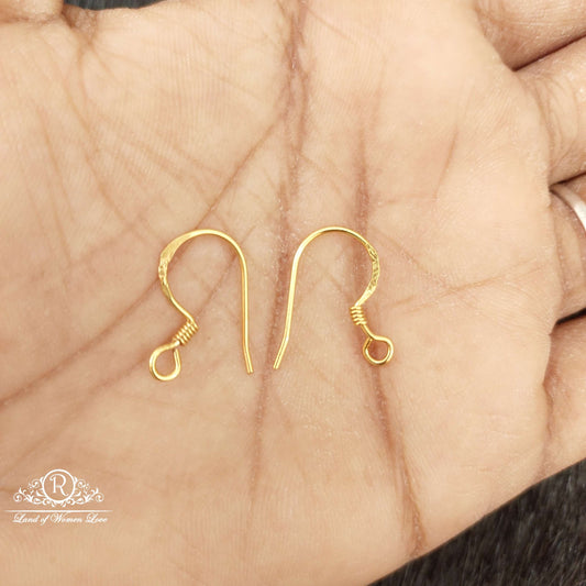 Silver Ear Hanging Rings-JR96