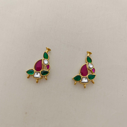 Silver kundan pendants -RCD263