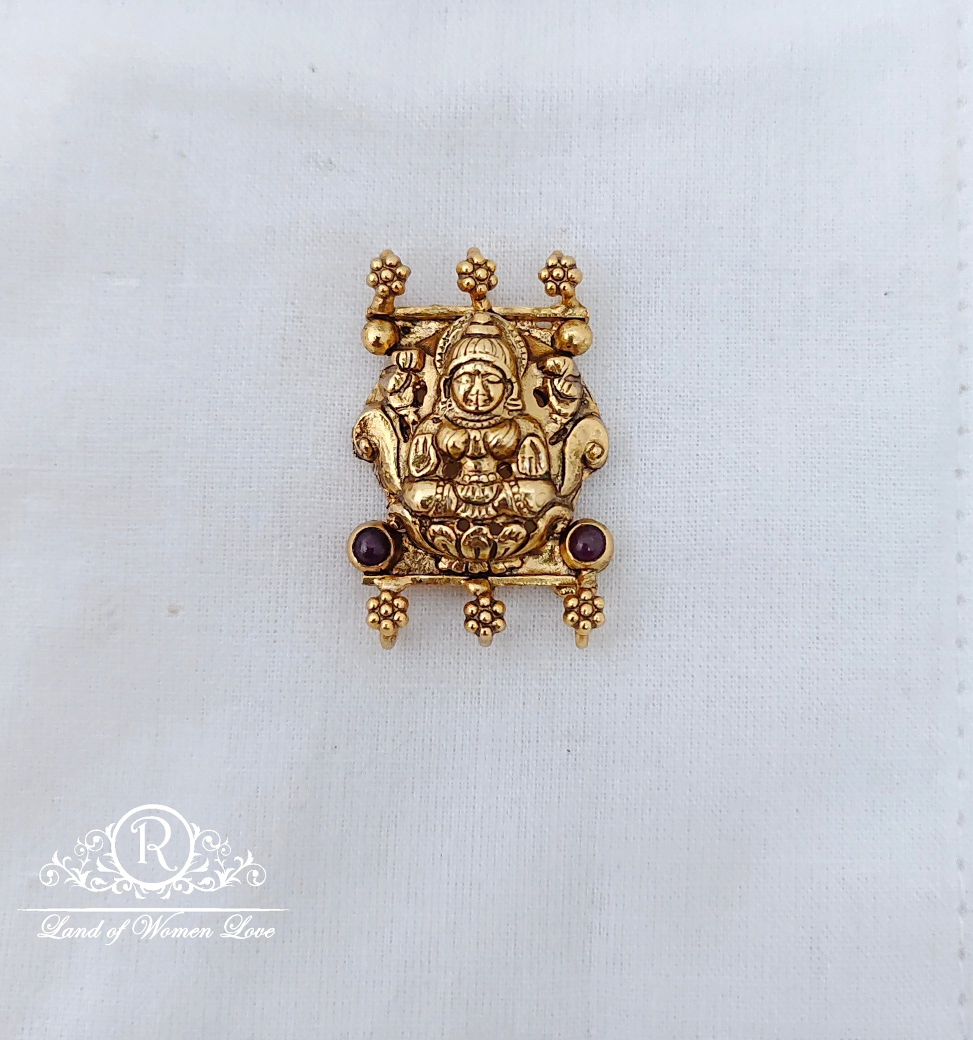 silver gold polish side lockets -rcv195 92.5 silver ramala jewelry / ramala collections