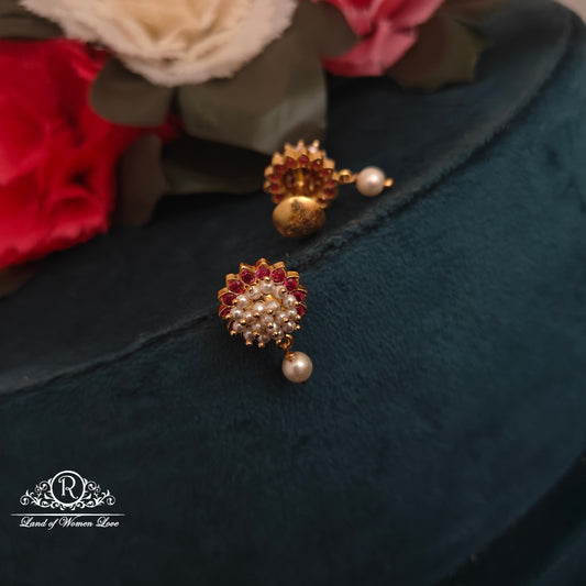 92.5 silver simple and Cute earrings - RCK286