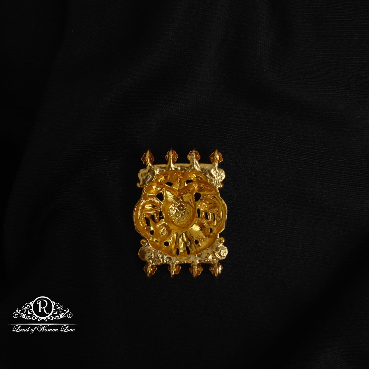 Silver side pendant-RCJR756