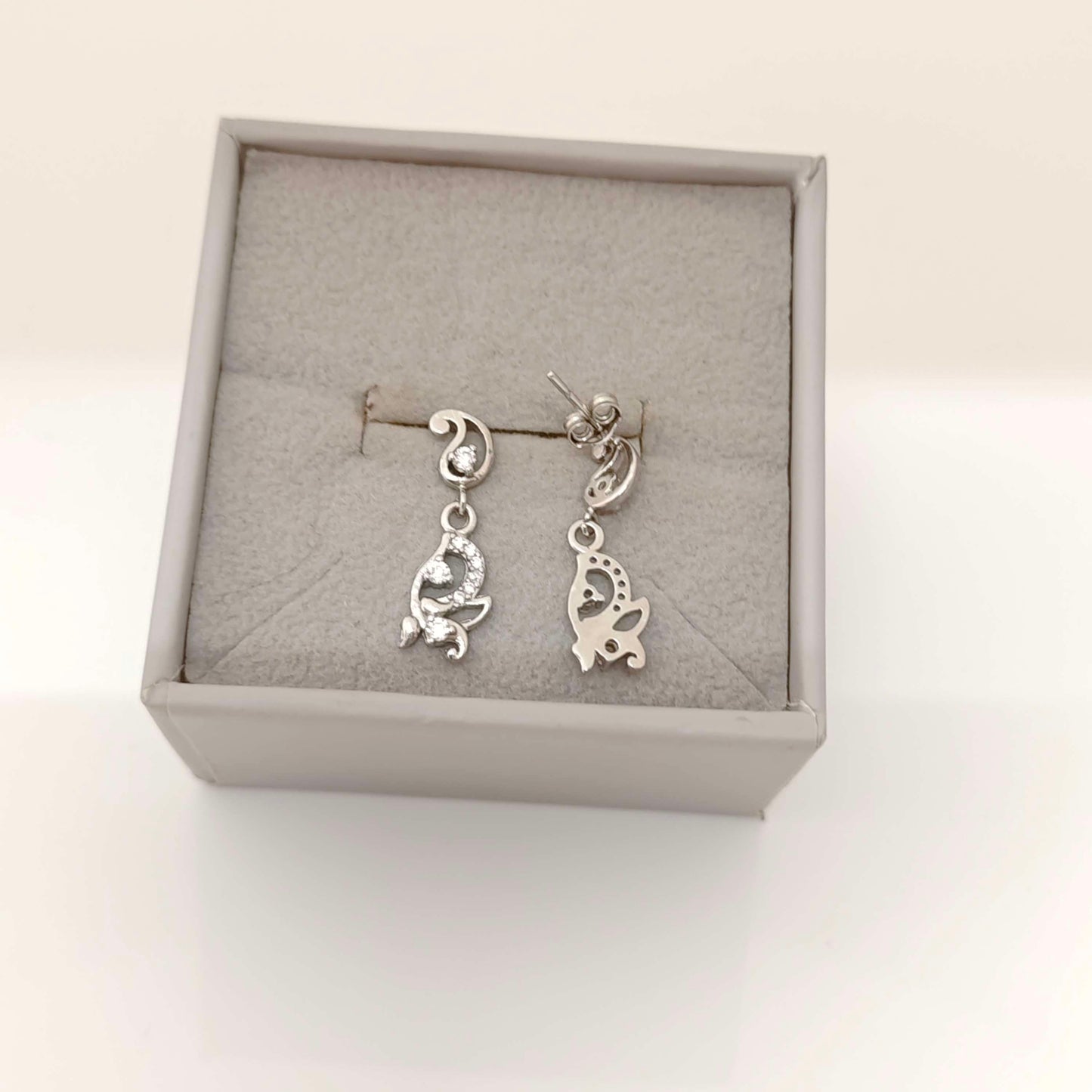 Silver Earrings-RCT270