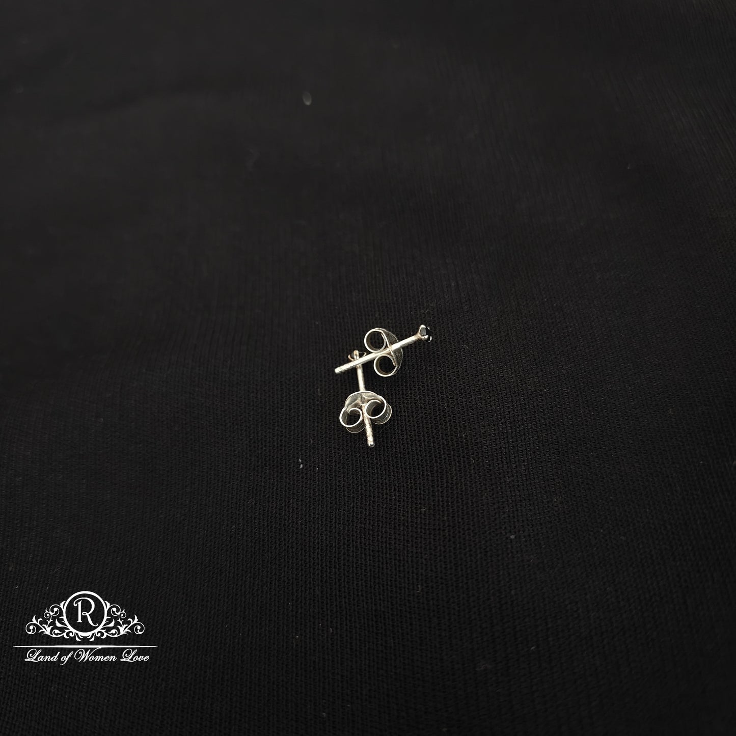 92.5 silver simple and Cute earrings - RCHS52-1