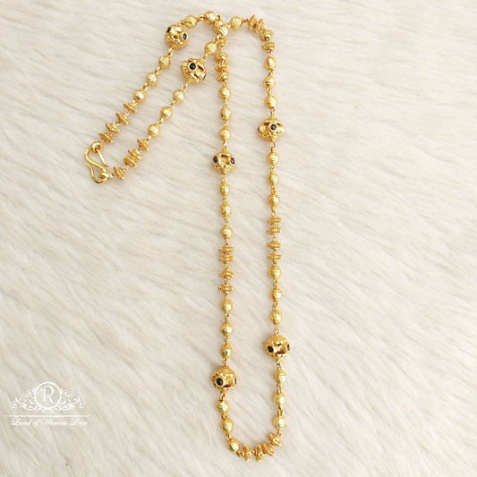 Silver Gold Ball Chain-SA243