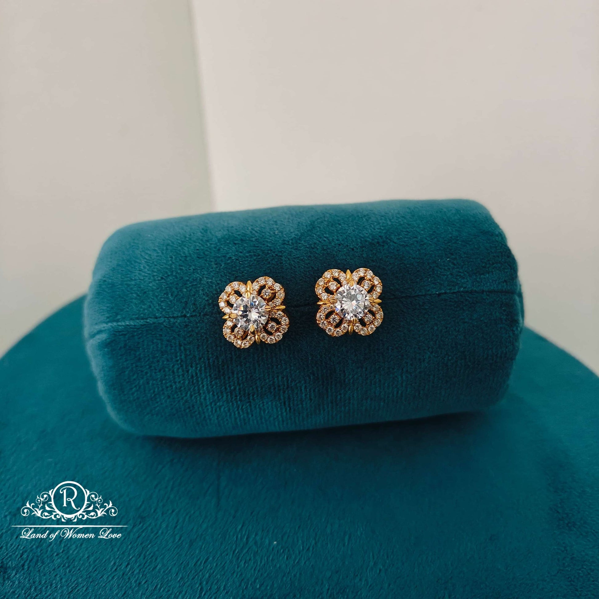 stud cz-stones silver studs -rc94-60m96 cz 92.5 silver ramala jewelry / ramala collections