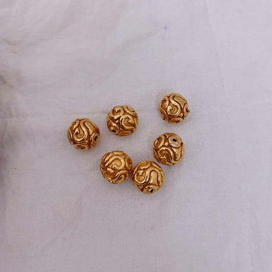 Silver gold polish balls -RCV216