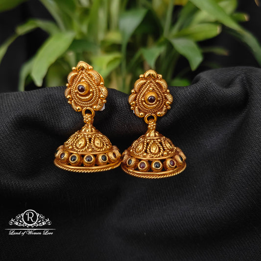 earrings 92.5 silver simple and cute earrings - rcjr931 92.5 silver ramala jewelry / ramala collections