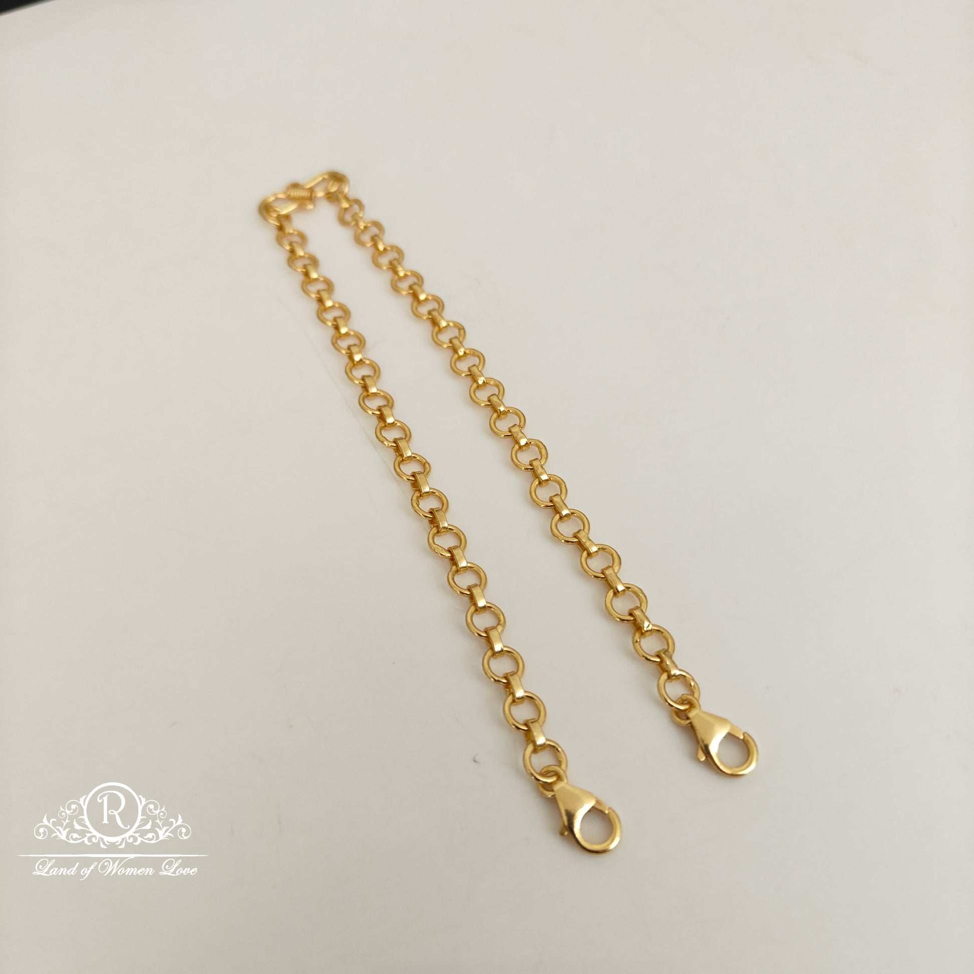 chain silver rings back chain-sa176 92.5 silver ramala jewelry / ramala collections