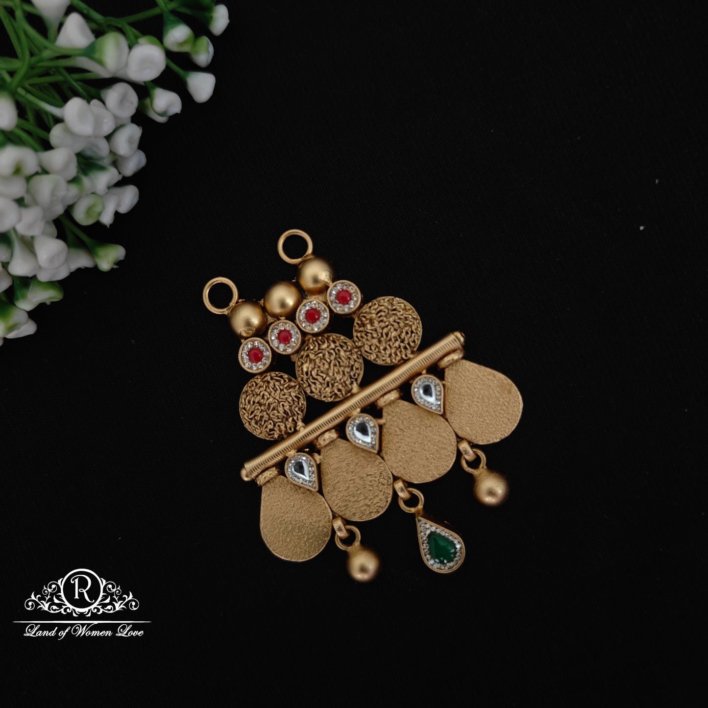 92.5 silver simple and cute mala locket - rc06m420 92.5 silver ramala jewelry / ramala collections