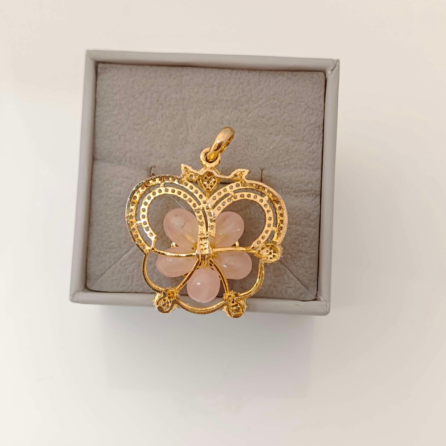 Silver CZ- Stones Pendant Designs-RCC315