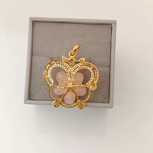 Silver CZ- Stones Pendant Designs-RCC315