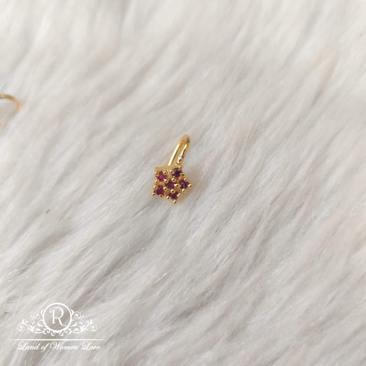 silver nose pins-ra57 92.5 silver ramala jewelry / ramala collections