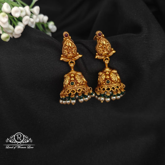 earrings 92.5 silver simple and cute earrings - rc06m1241 92.5 silver ramala jewelry / ramala collections