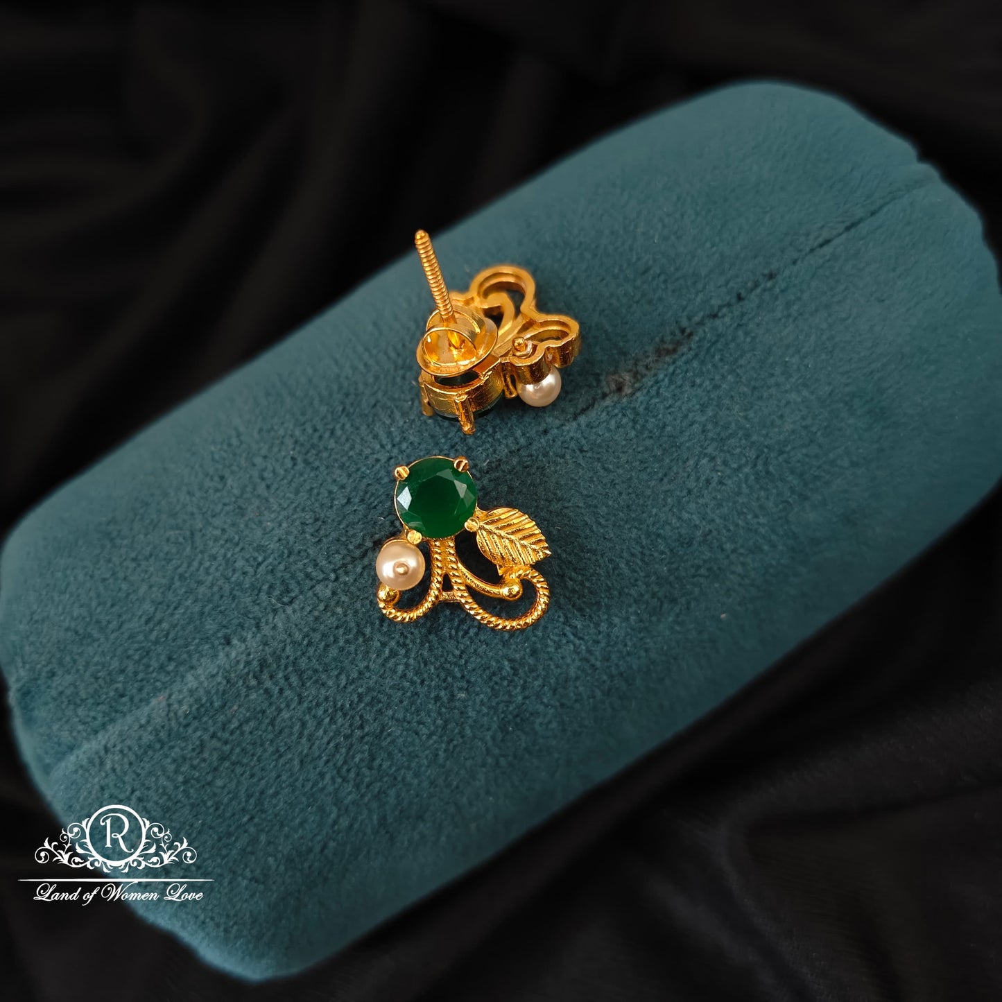 Silver earrings -RCM323