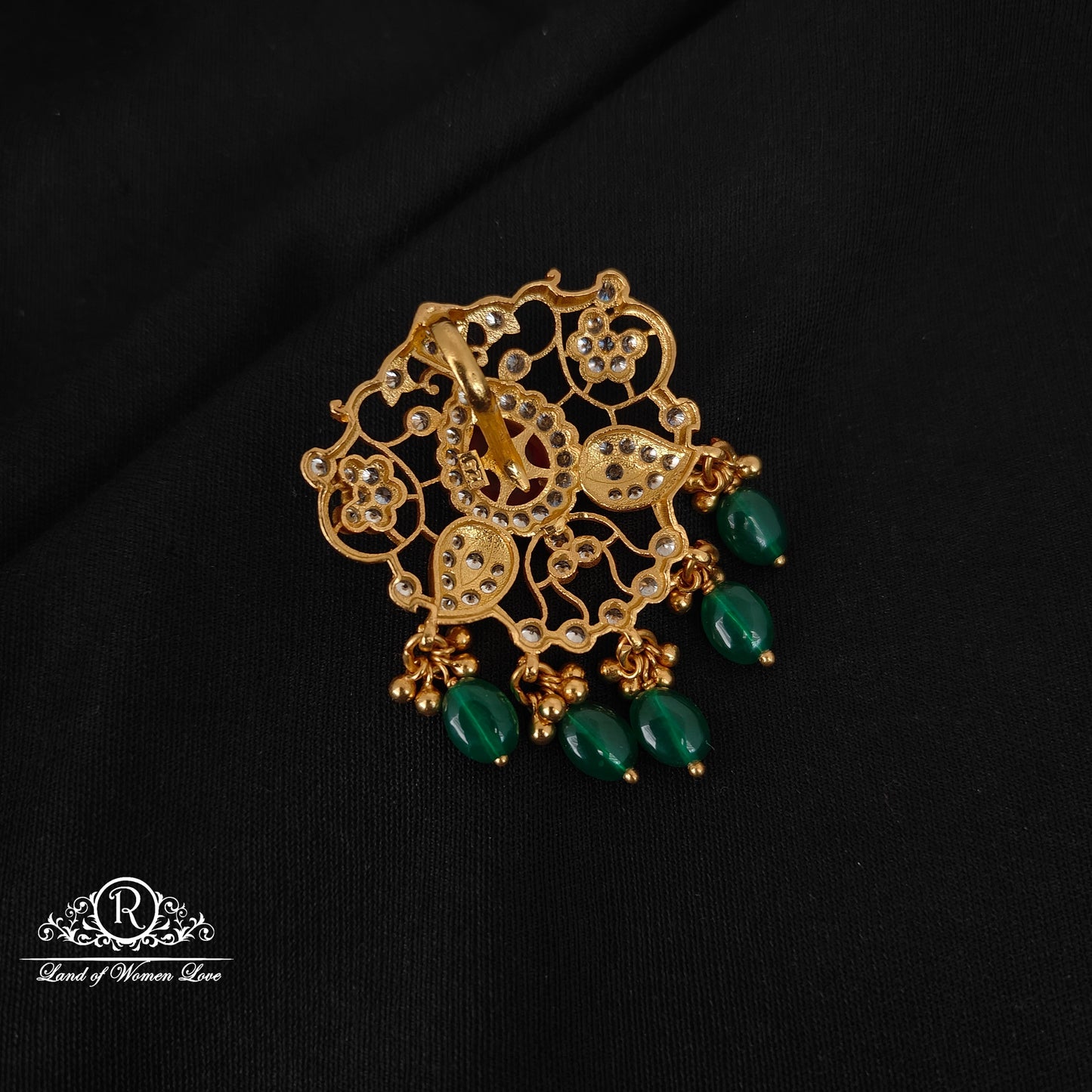 92.5 Silver CZ-'s pendant-RCCP444