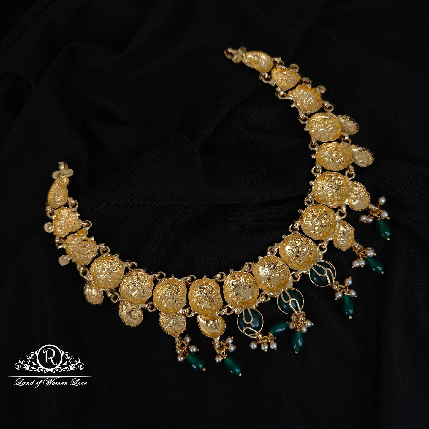 92.5-SILVER FLOWER NECKLACE-RCM1549