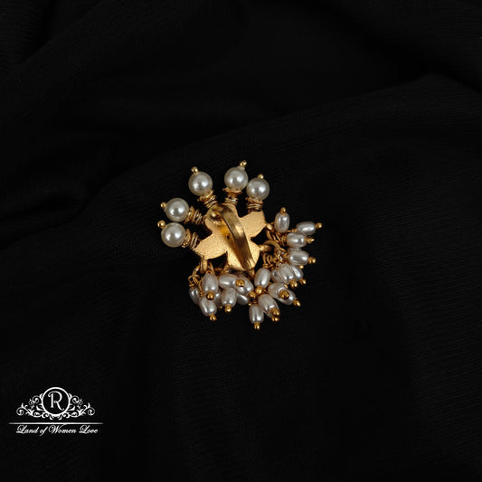 92.5 SILVER KUNDAN PENDANT -RCM1429