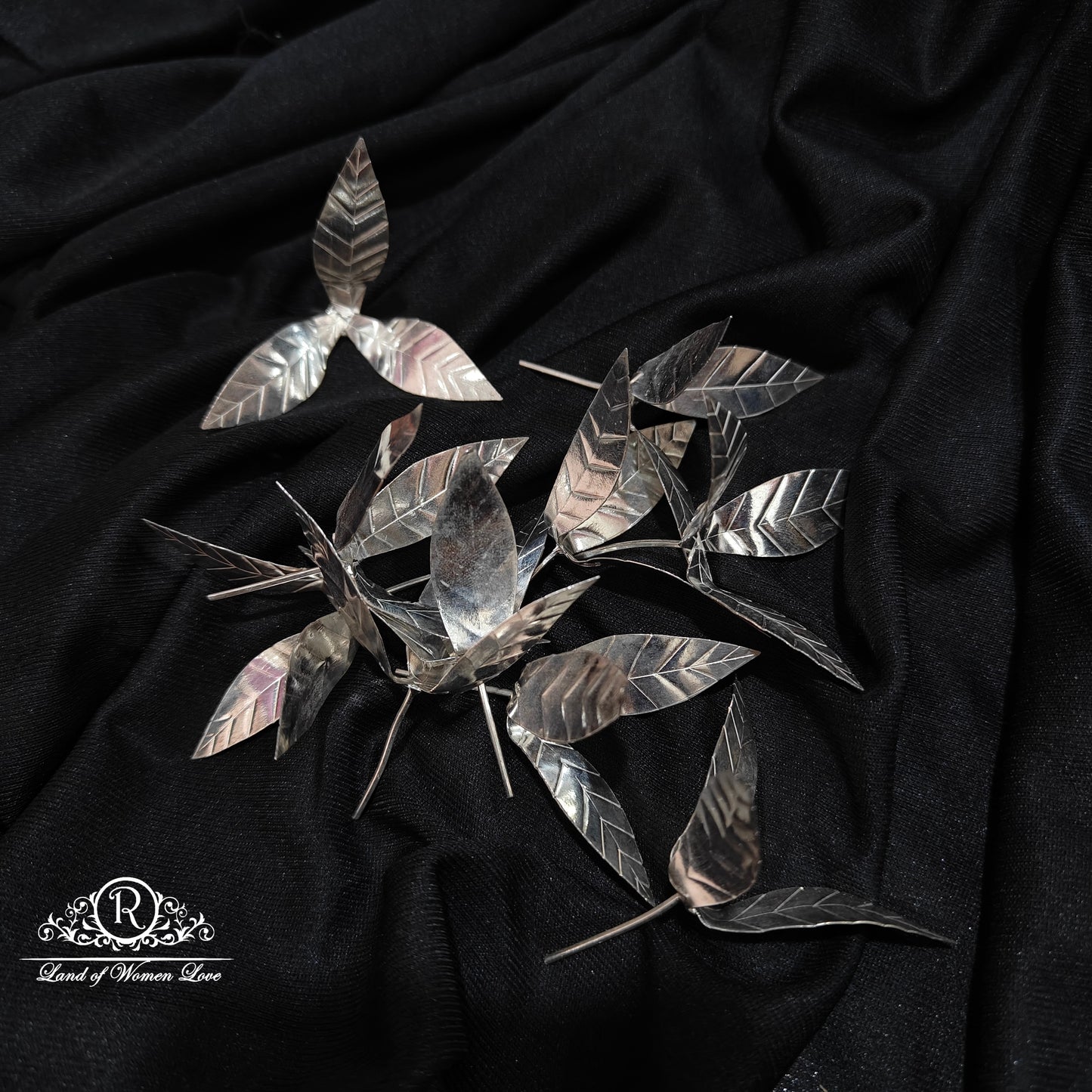 SILVER MANGO LEAVES-RCRS060