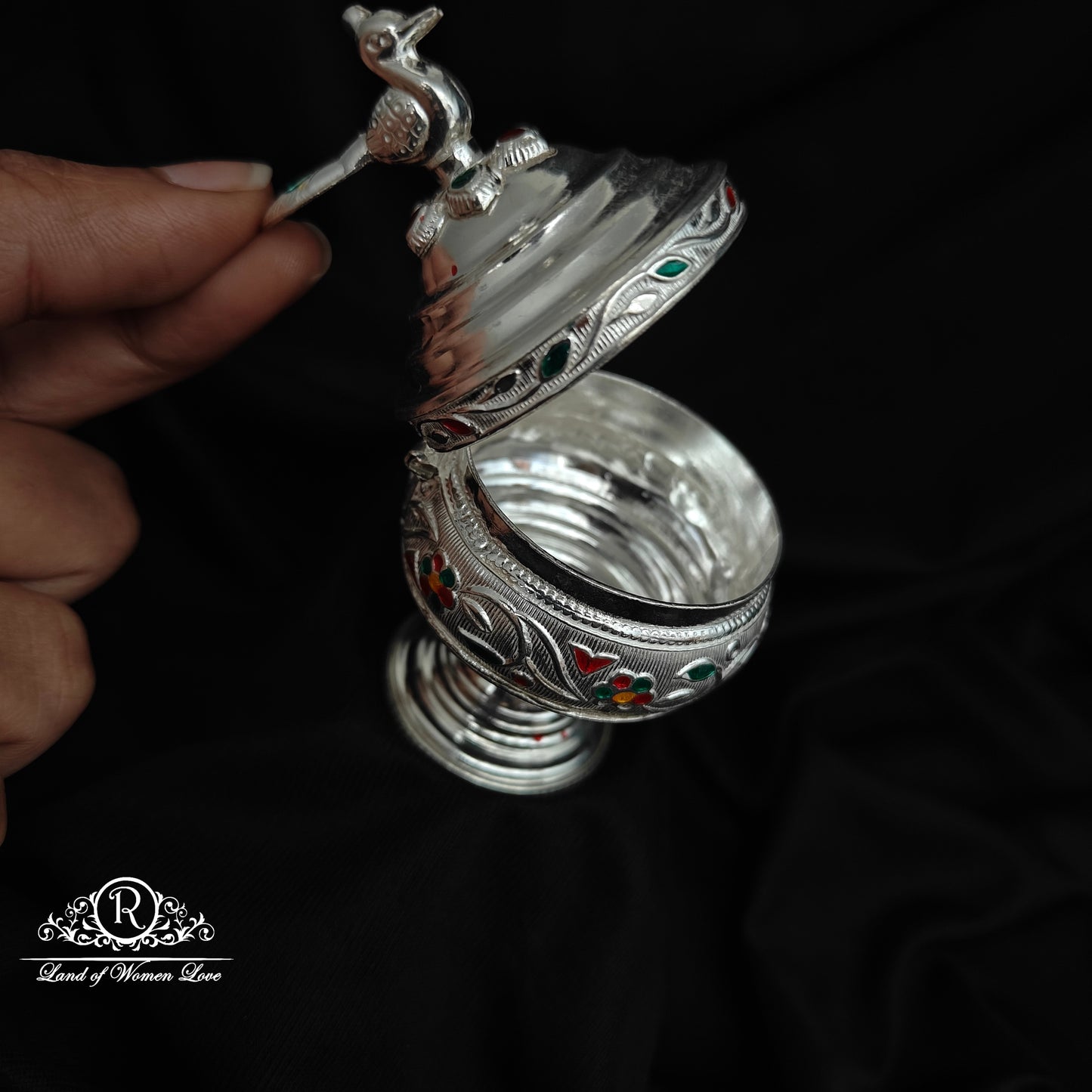 SILVER KUMKUM BARINE-RCRS026
