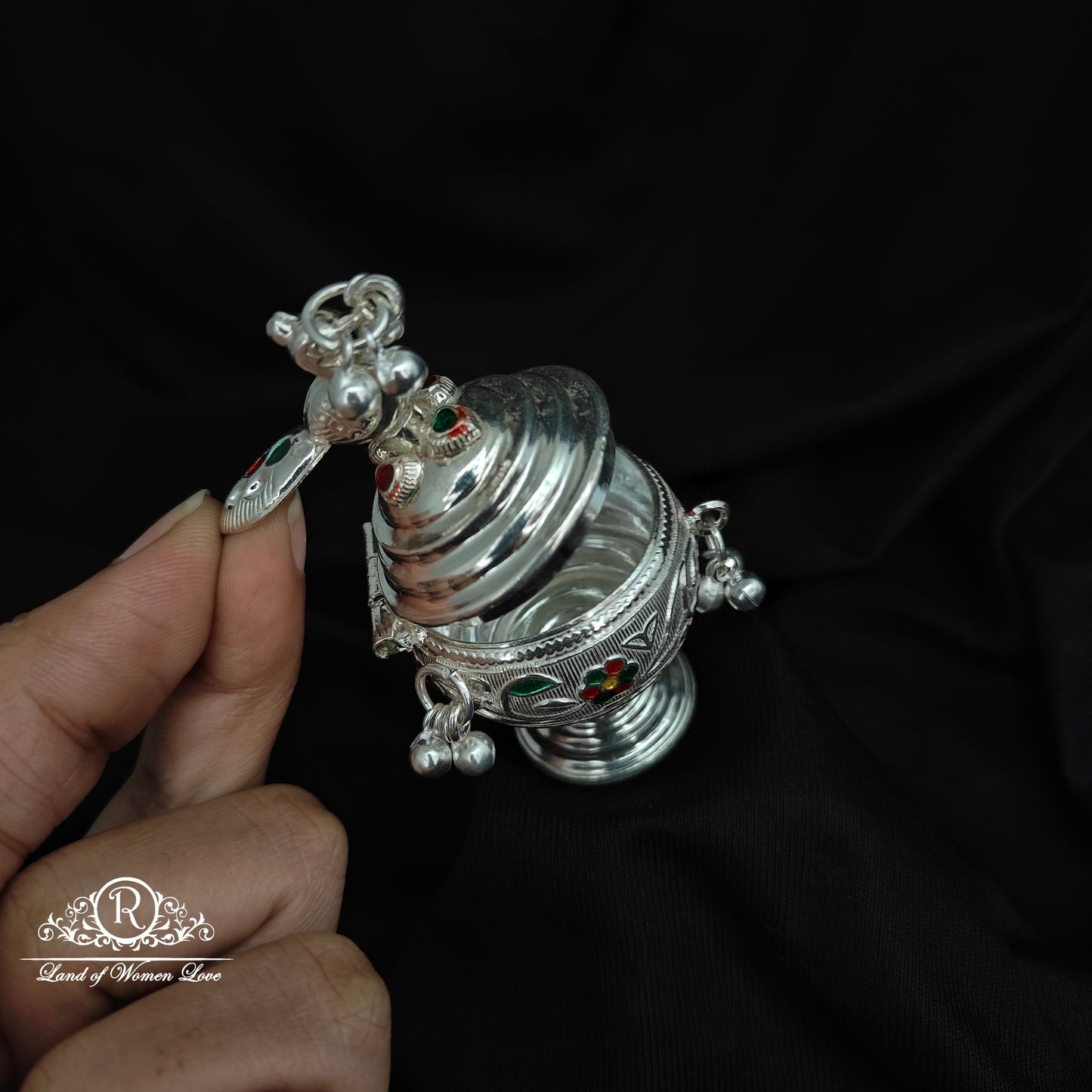SILVER KUMKUM BARINE-RCRS025