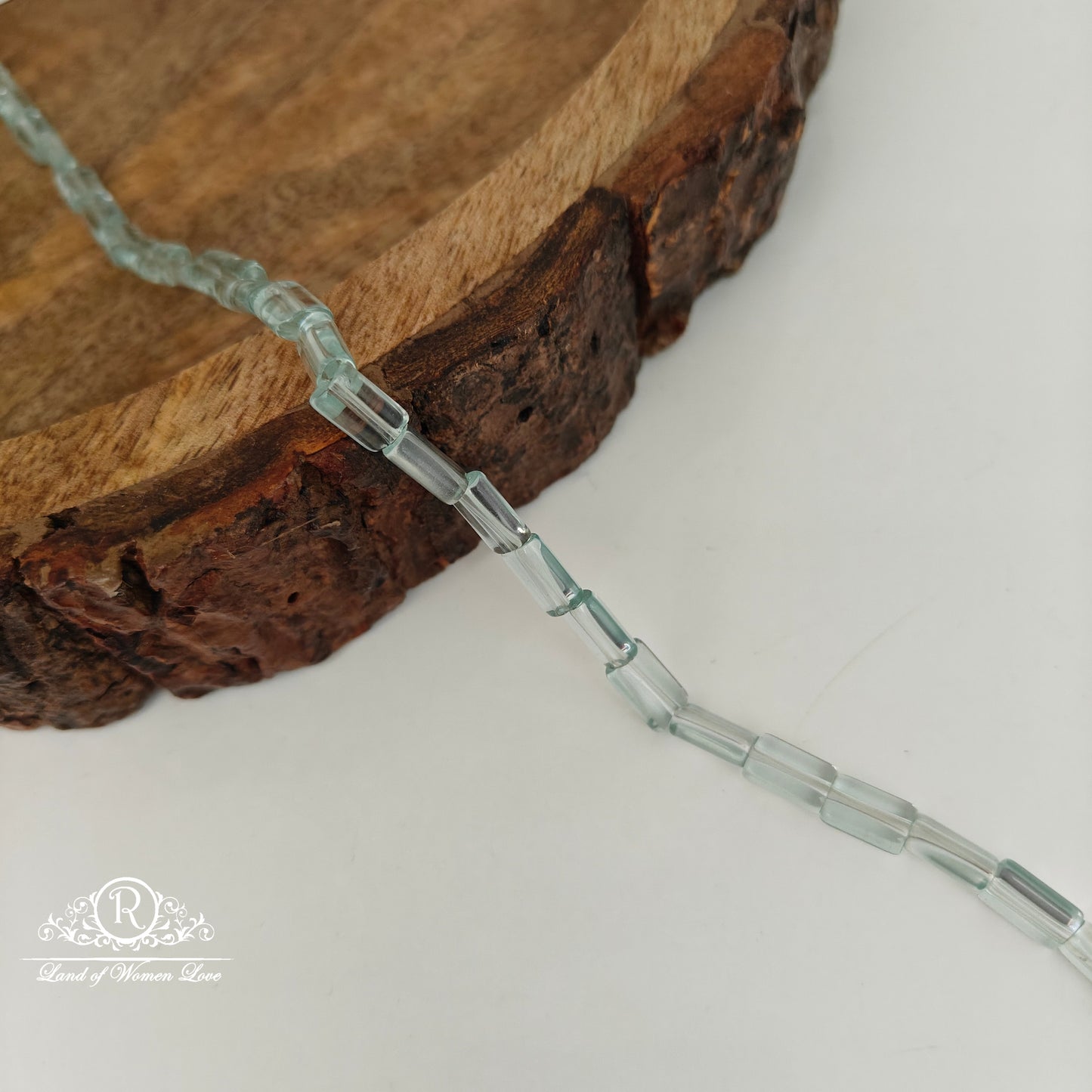 L- GREEN BEADS -RCJM110