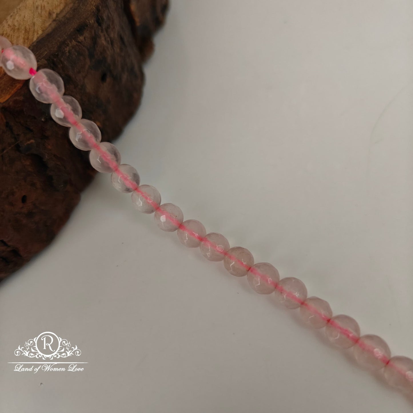 BABY PINK COLOUR ROUND BEADS-RCJM180