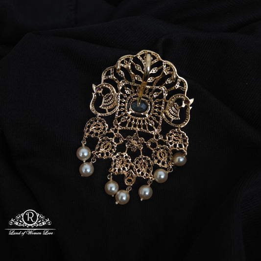92.5 SILVER DIAMOND FINISHING PENDANT-RCM1461