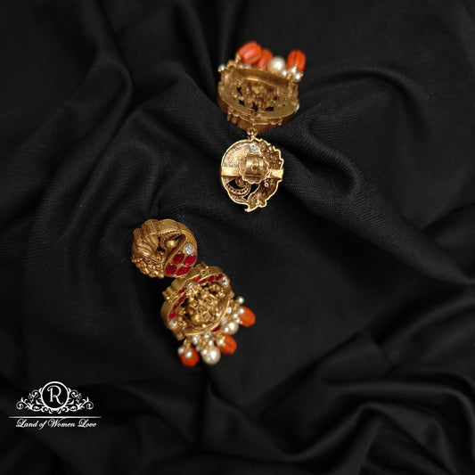 92.5-SILVER 3DDESGIN LAKSHMI DEVI BANGLES-RCAZ12