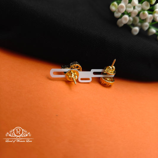 92.5 SILVER Diamond Finishing Earrings-RCCP98-1