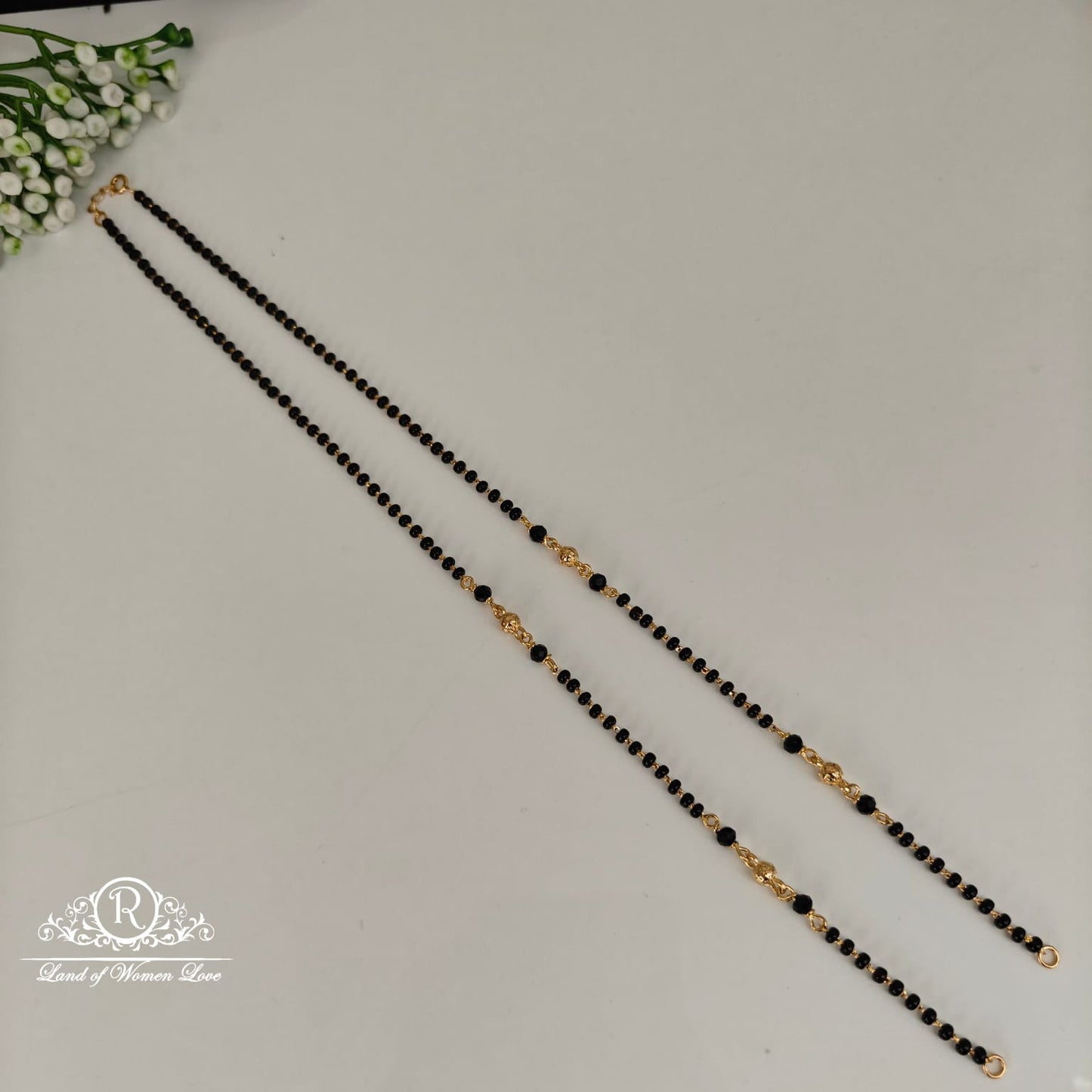92.5 SILVER BLACK BEADS-RCDS0525