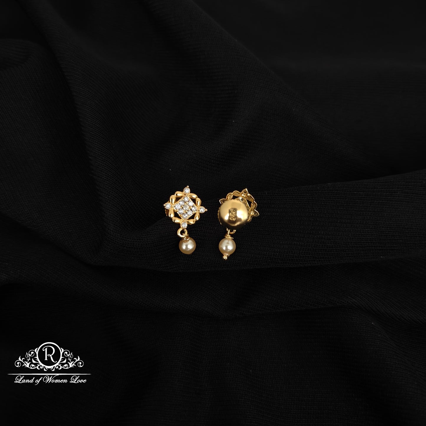 92.5 silver Earrings-RCH1106