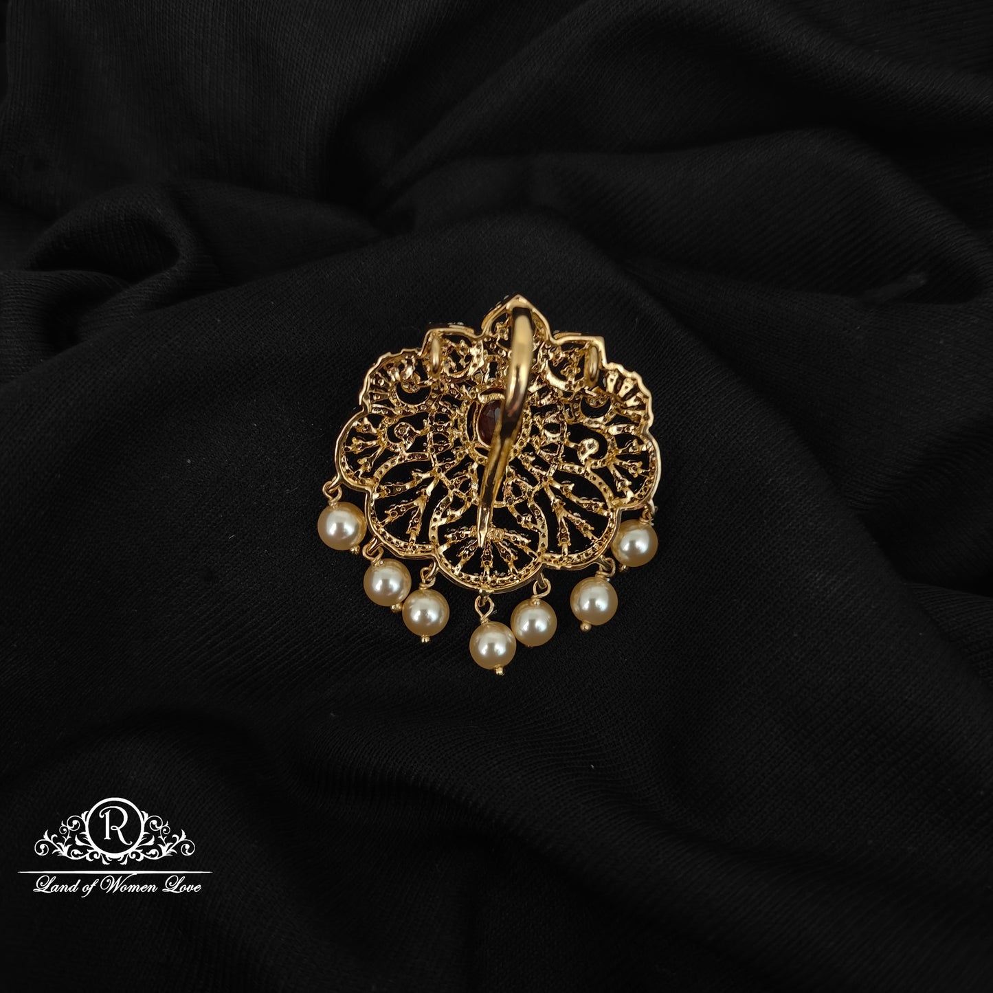 92.5 SILVER DIAMOND FINISHING PENDANT-RCM1453