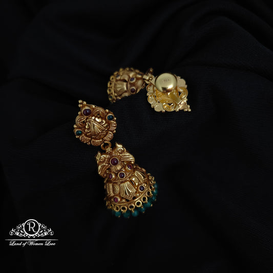 92.5 SILVER PEACOCK JUMKAS-RCP181