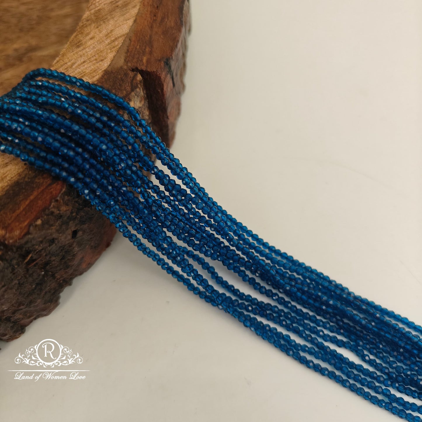 BLUE SPINNEL BEADS-RCJM208