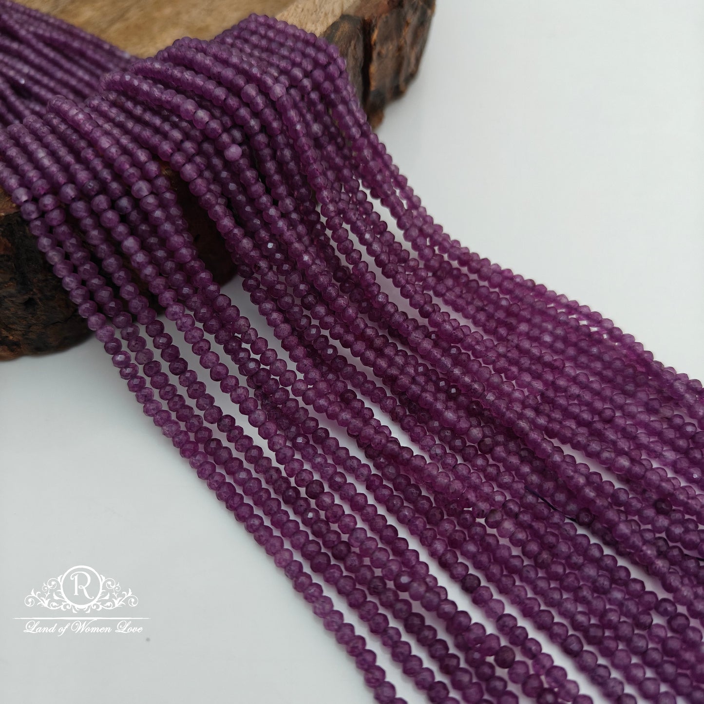 Amethist violet colour beads-RCJM239