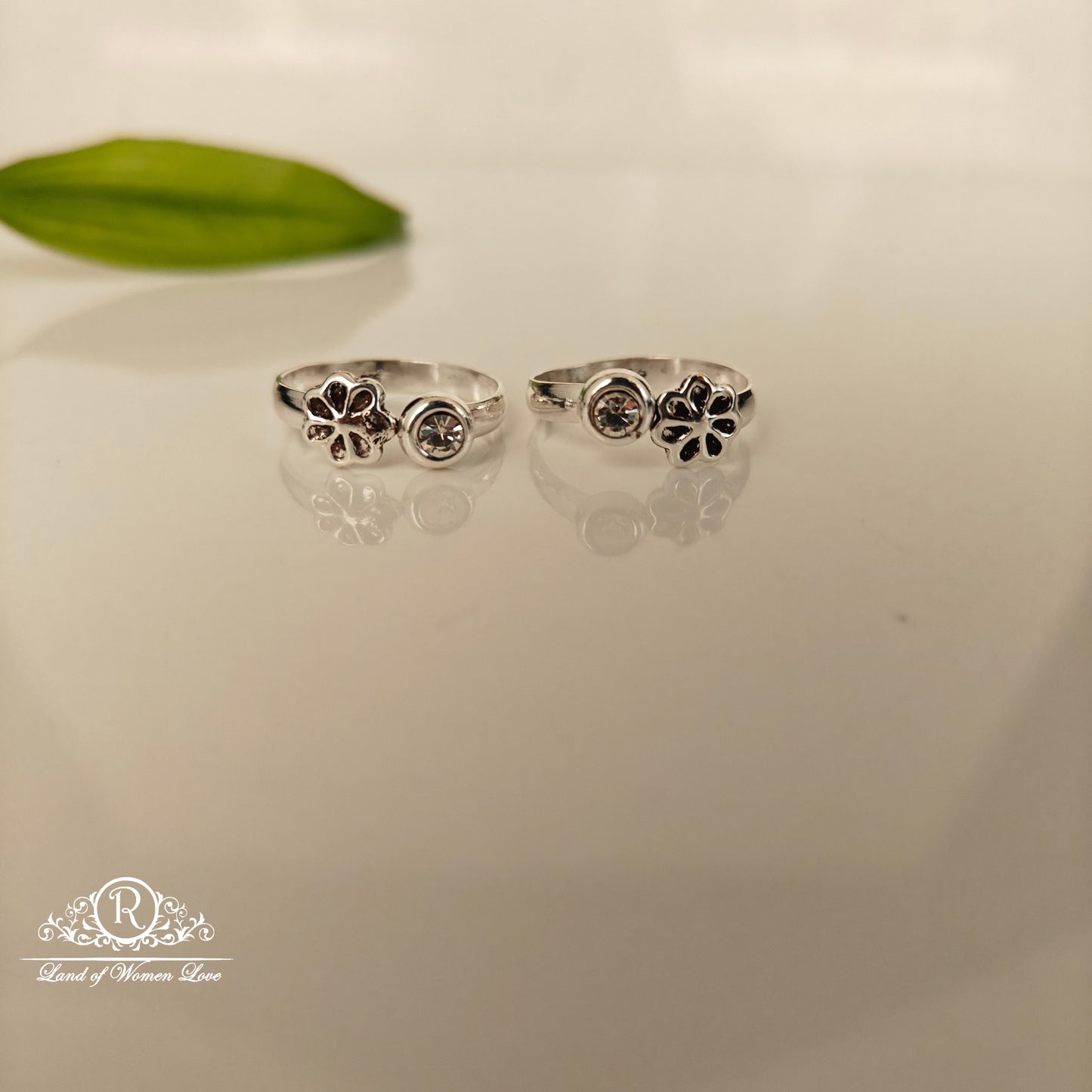 92.5 SILVER TOE RING-RCG330