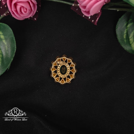 92.5-SILVER MOISSANITE SIDE LOCKET-RCMJ180