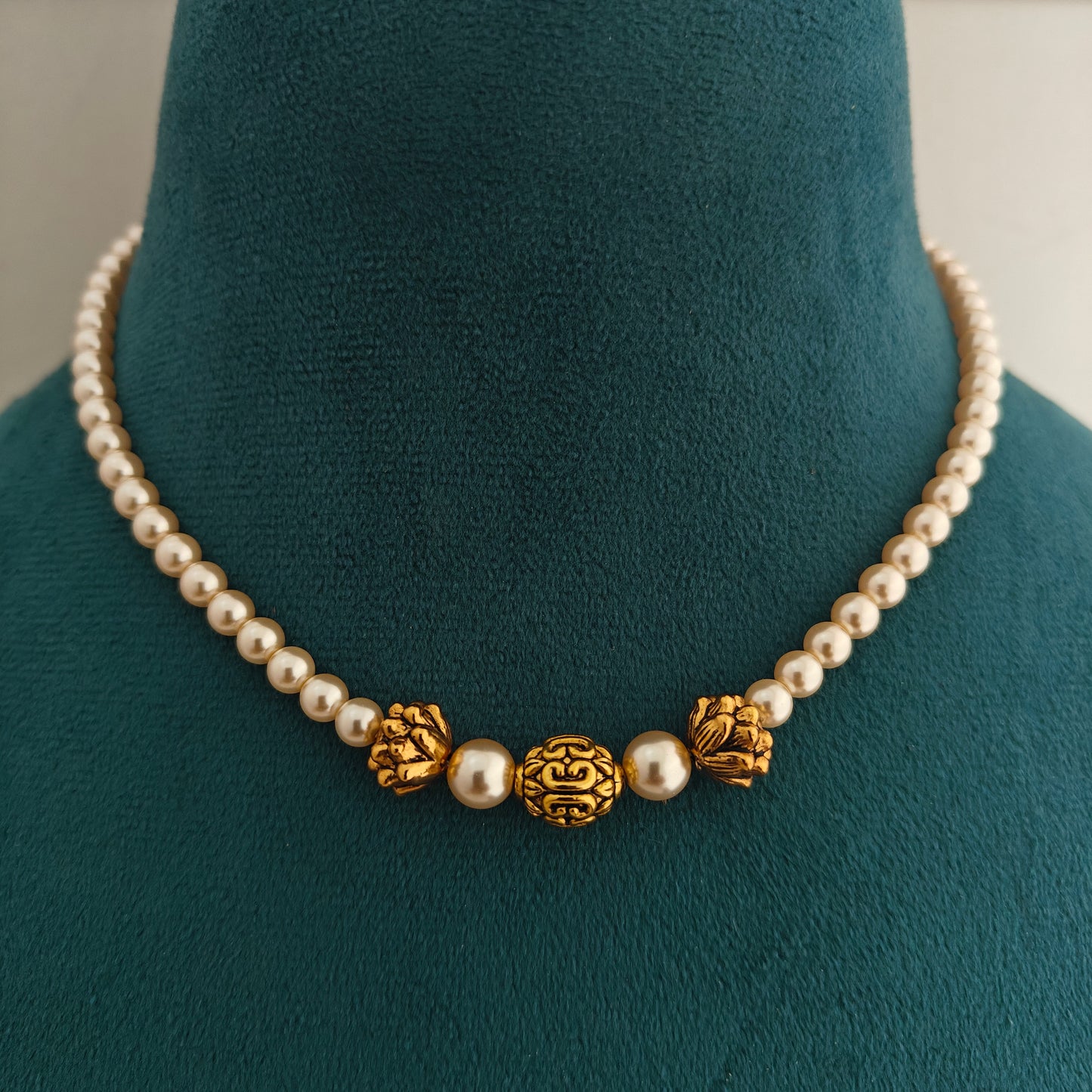 92.5 Silver beads mala -RCH1322