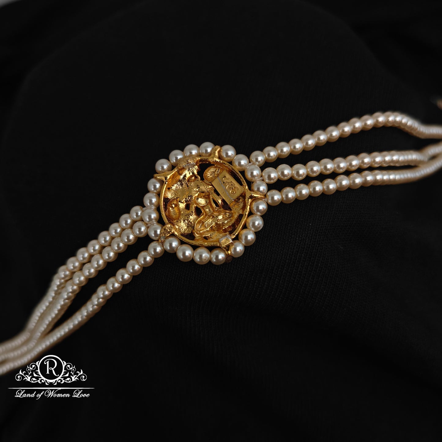 92.5 SILVER PEARL CHOCKER-RCH1038