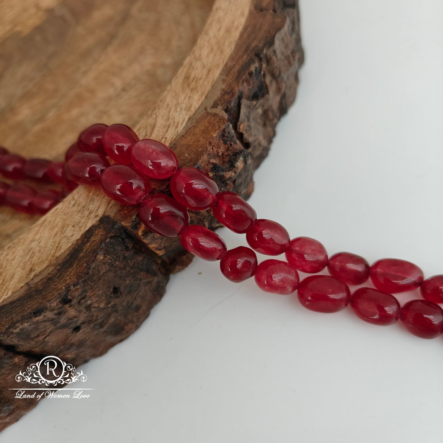 RUBY BEADS-RCJM161