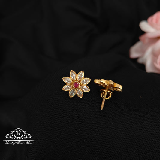 92.5 Silver earrings -RCH1174