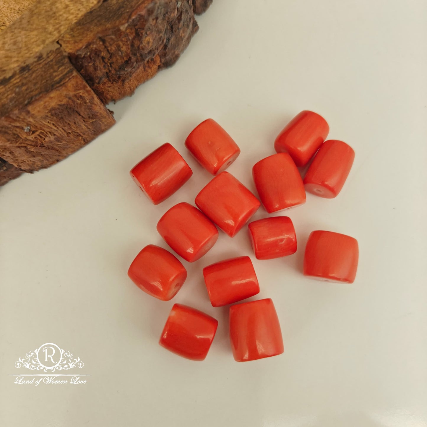 CORAL DOLKI BEADS-RCJM233
