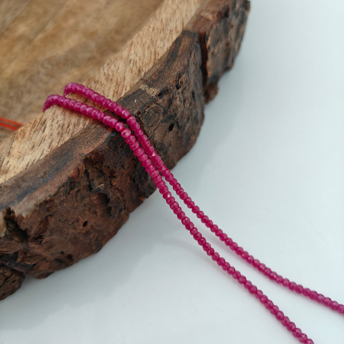 Ruby Cutting Beads-RCMJ367