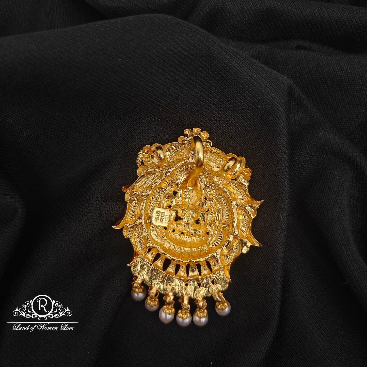 92.5 SILVER LAKSHMI DEVI PENDANT-RCZP077