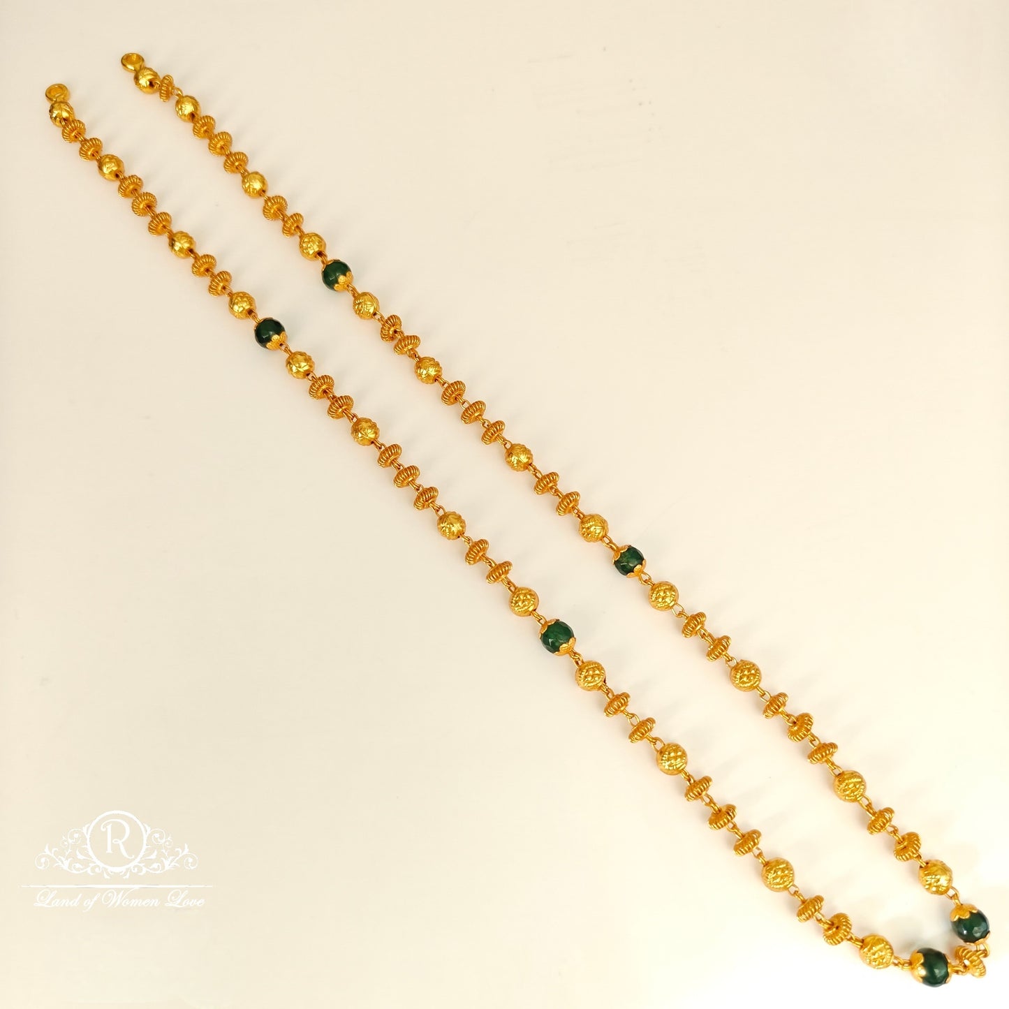 92.5 SILVER BEADS CHAIN -RCM1562